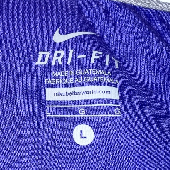 *Nike- Purple dri fit tee shirt - Picture 5 of 6